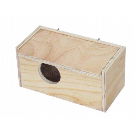 PETICARE Wooden Nest Box For Outside Mount Small PE610963